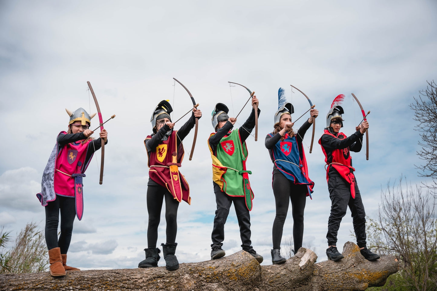 Rustik Style Bow and 3 Arrows - Made in Spain