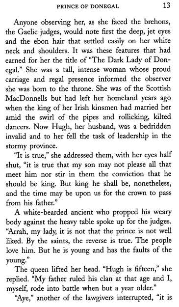 Red Hugh Prince of Donegal - 1580's AD, Historical Fiction, Action/ Adventure