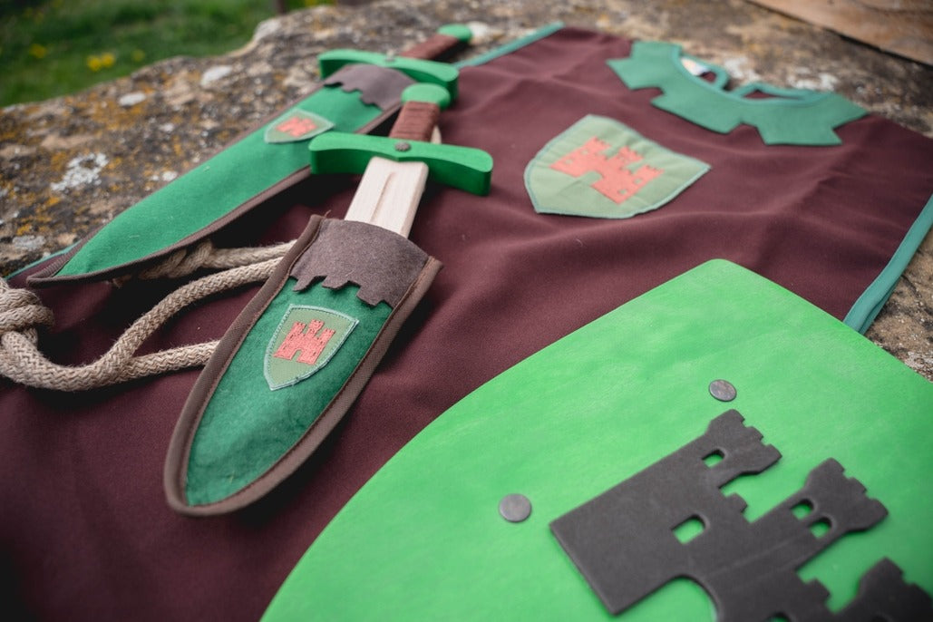 Castle Shield - Kamelot Green - Made in Spain