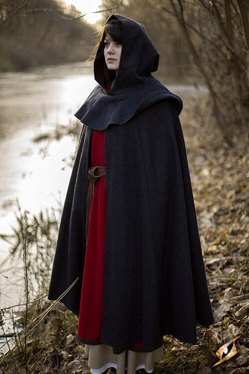 Medieval Wool Cloak - Made in India