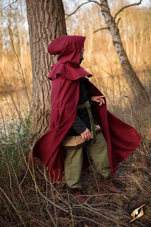 Medieval Wool Cloak - Made in India