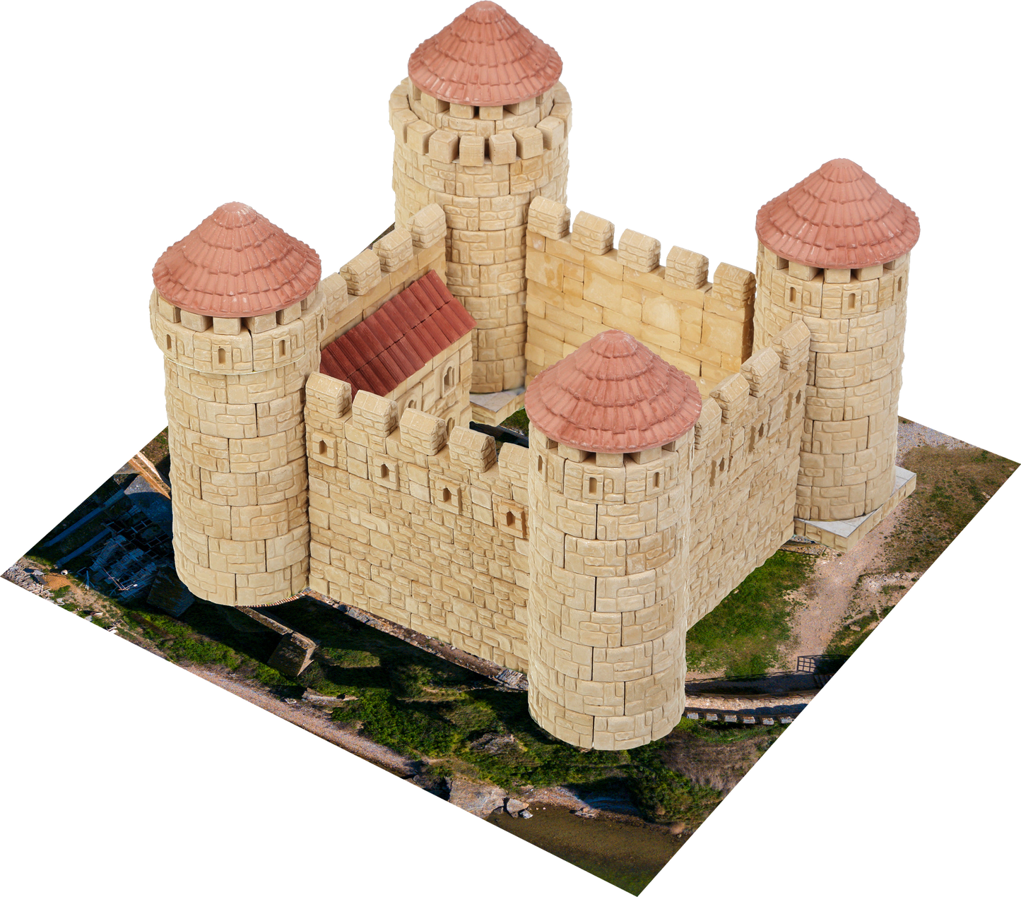 Ottoman Castle - 1000 Piece Mini Bricks Construction Set - Made in Ukraine