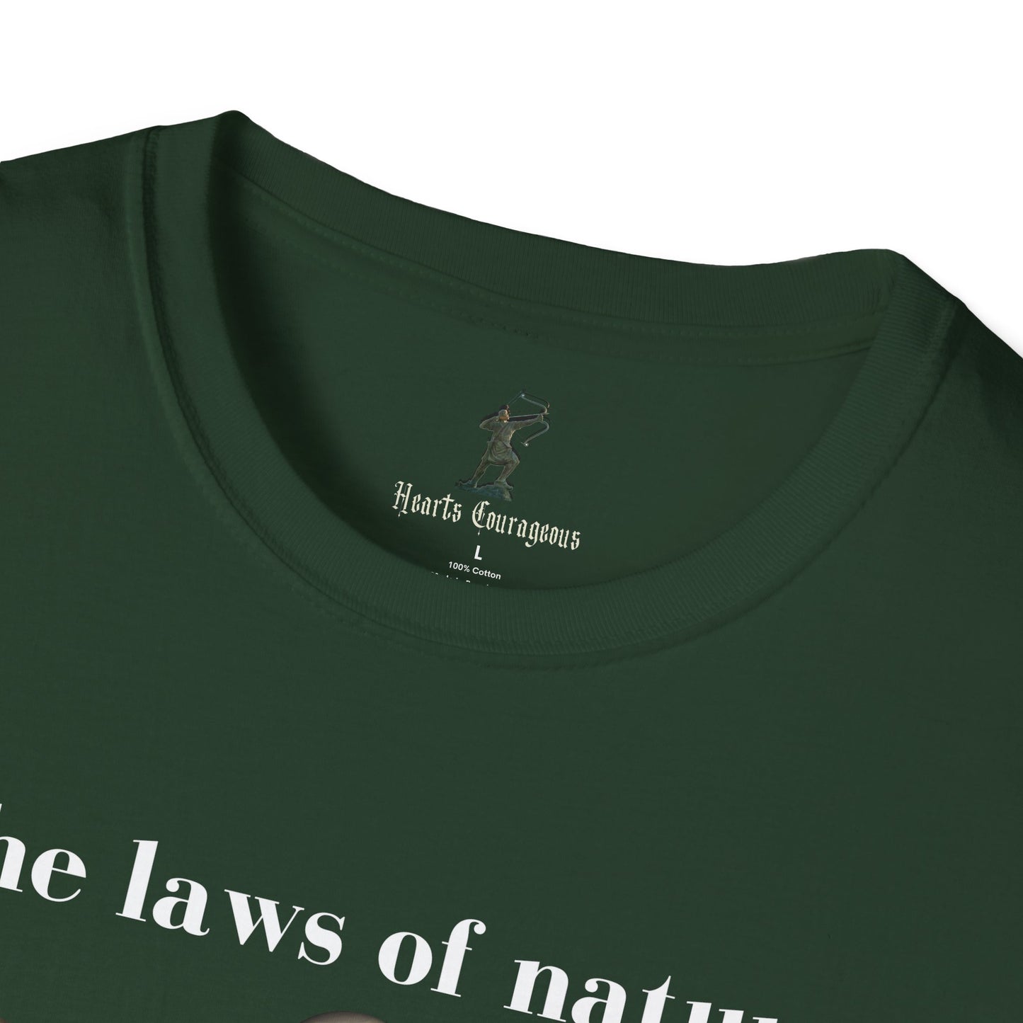 The Laws of Nature are Written by God - Quote by Galileo T-Shirt