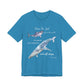 Praise the Lord - Psalm 148:7 with Whale and Shark Adult T-Shirt