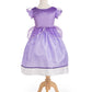 Purple Amulet Princess Dress by Little Adventures®