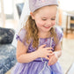 Purple Amulet Princess Dress by Little Adventures®