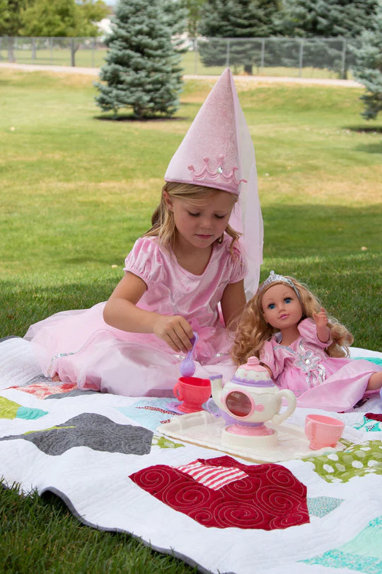 Royal Pink Princess Dress by Little Adventures®