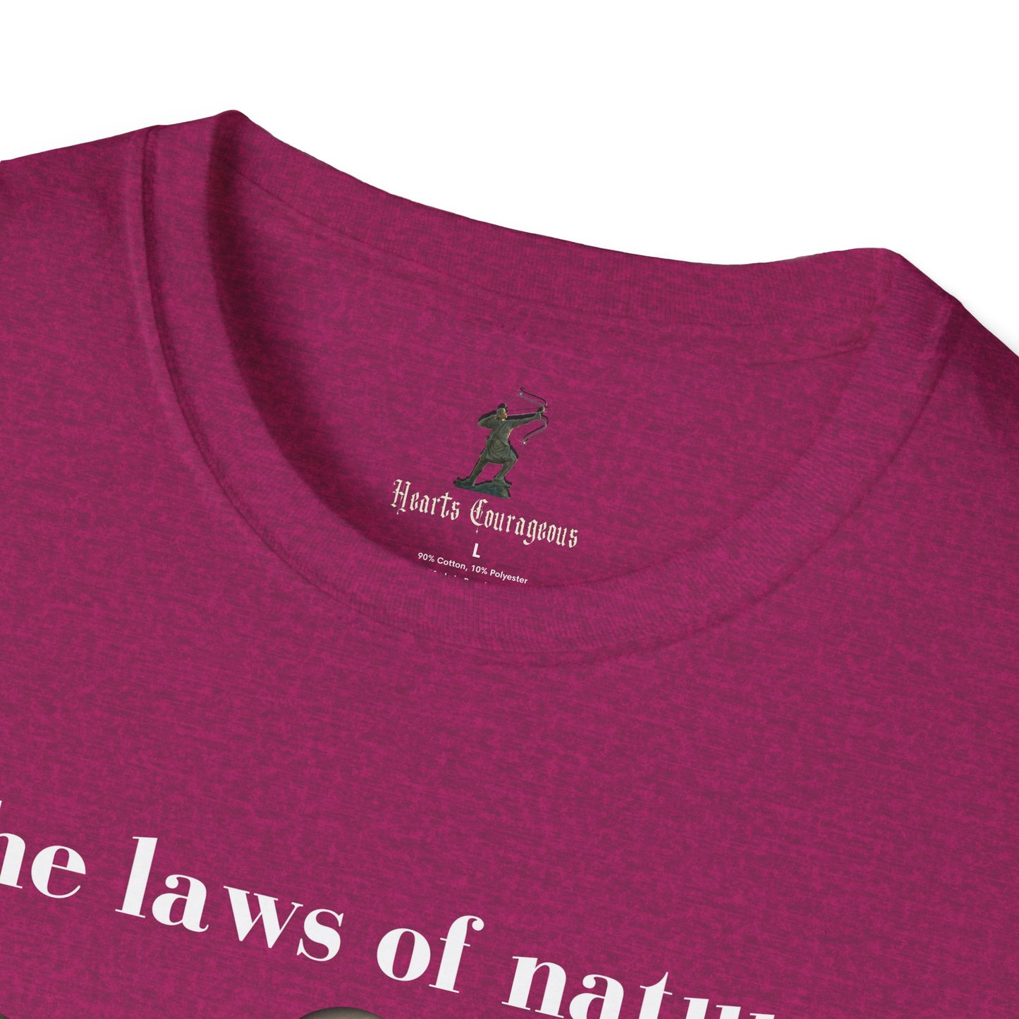 The Laws of Nature are Written by God - Quote by Galileo T-Shirt
