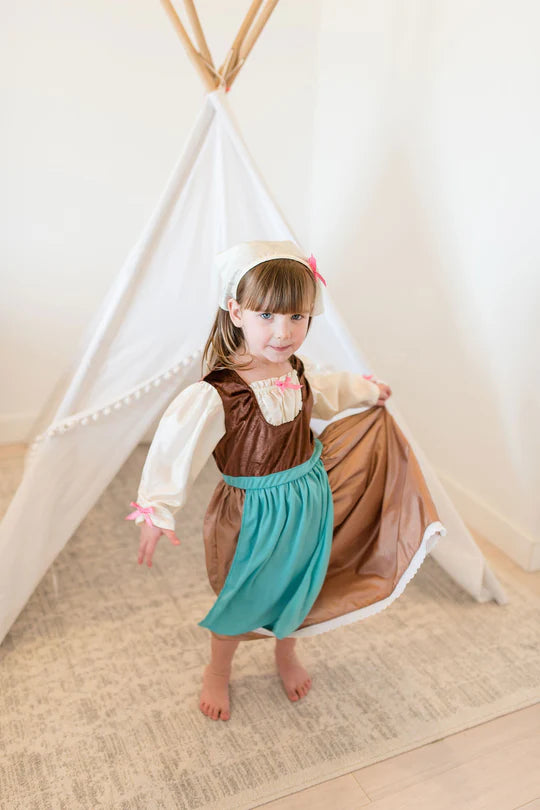 Cinderella Day Dress (with scarf) by Little Adventures®