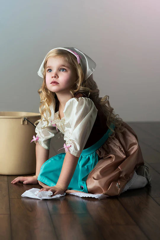 Cinderella Day Dress (with scarf) by Little Adventures®