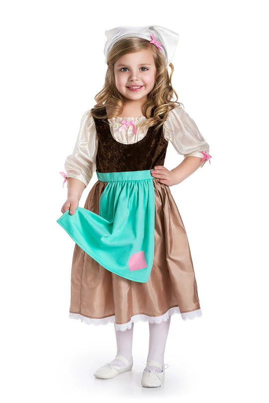 Cinderella Day Dress (with scarf) by Little Adventures®