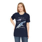 Praise the Lord - Psalm 148:7 with Whale and Shark Adult T-Shirt
