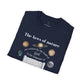 The Laws of Nature are Written by God - Quote by Galileo T-Shirt