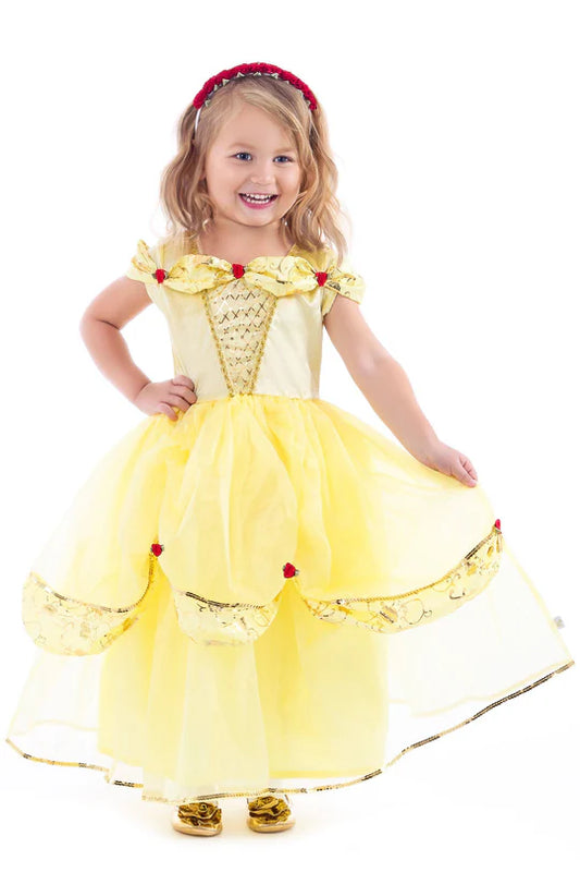 Deluxe Yellow Beauty Dress by Little Adventures®