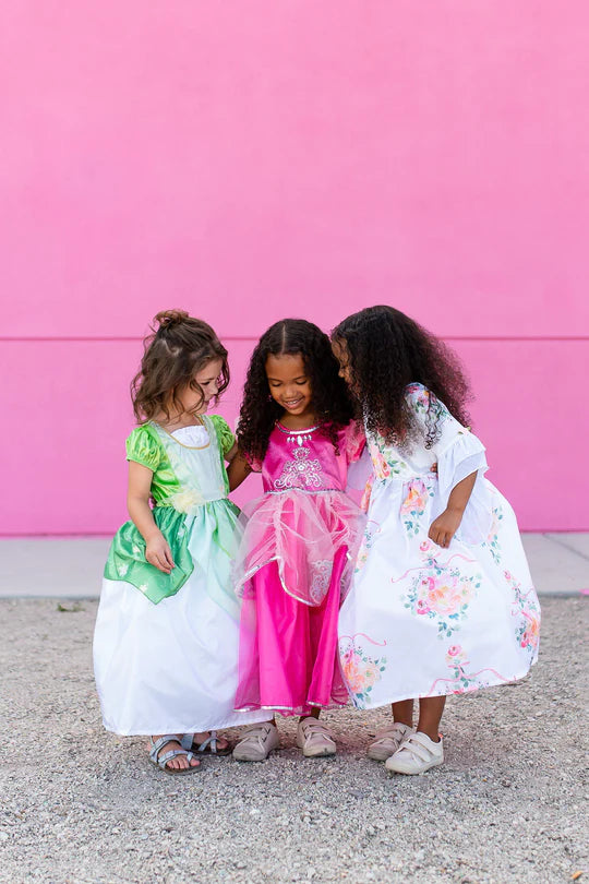 little adventures pink princess dress Little Adventures Deluxe Pink Princess Dress for 9-11 Years | Size 2XL
