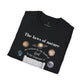 The Laws of Nature are Written by God - Quote by Galileo T-Shirt