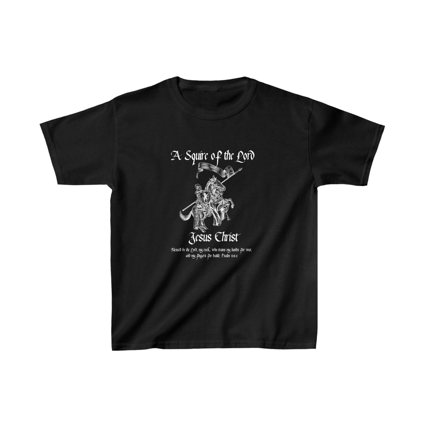 Squire of the Lord Jesus Christ - Psalm 86:11 - Heavy Cotton T-Shirt