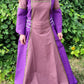 Milady Kalid Medieval Purple Dress Front Copyrighted