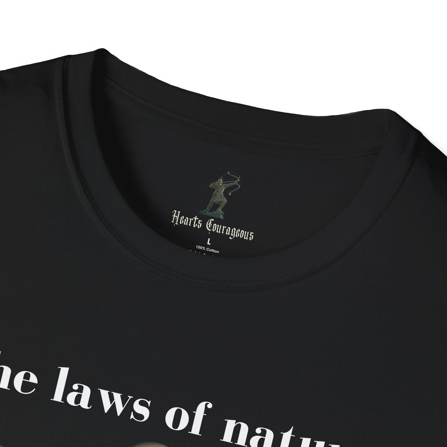 The Laws of Nature are Written by God - Quote by Galileo T-Shirt