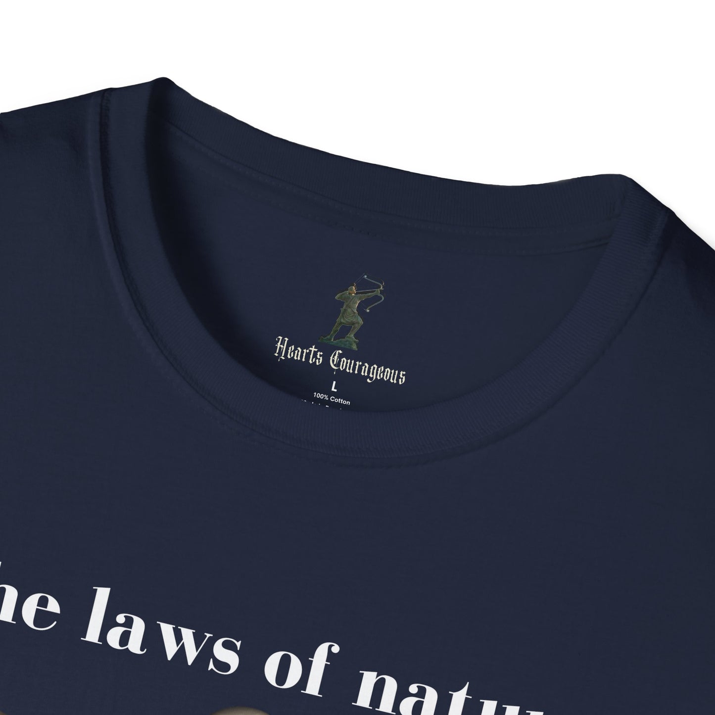 The Laws of Nature are Written by God - Quote by Galileo T-Shirt