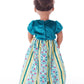 Alpine Princess Coronation Doll Dress by Little Adventures®