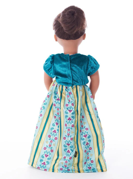 Alpine Princess Coronation Doll Dress by Little Adventures Hearts Courageous LLC Alpine Princess Coronation Doll Dress by Little Adventures Hearts Courageous LLC