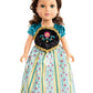 Alpine Princess Coronation Doll Dress by Little Adventures®