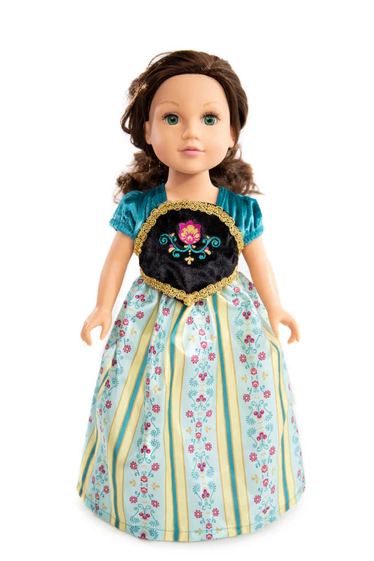 Alpine Princess Coronation Doll Dress by Little Adventures®