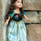 Alpine Princess Coronation Doll Dress by Little Adventures®