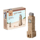 Clock Tower - 80 Piece Mini Bricks Construction Set - Made in Ukraine