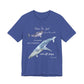 Praise the Lord - Psalm 148:7 with Whale and Shark Adult T-Shirt