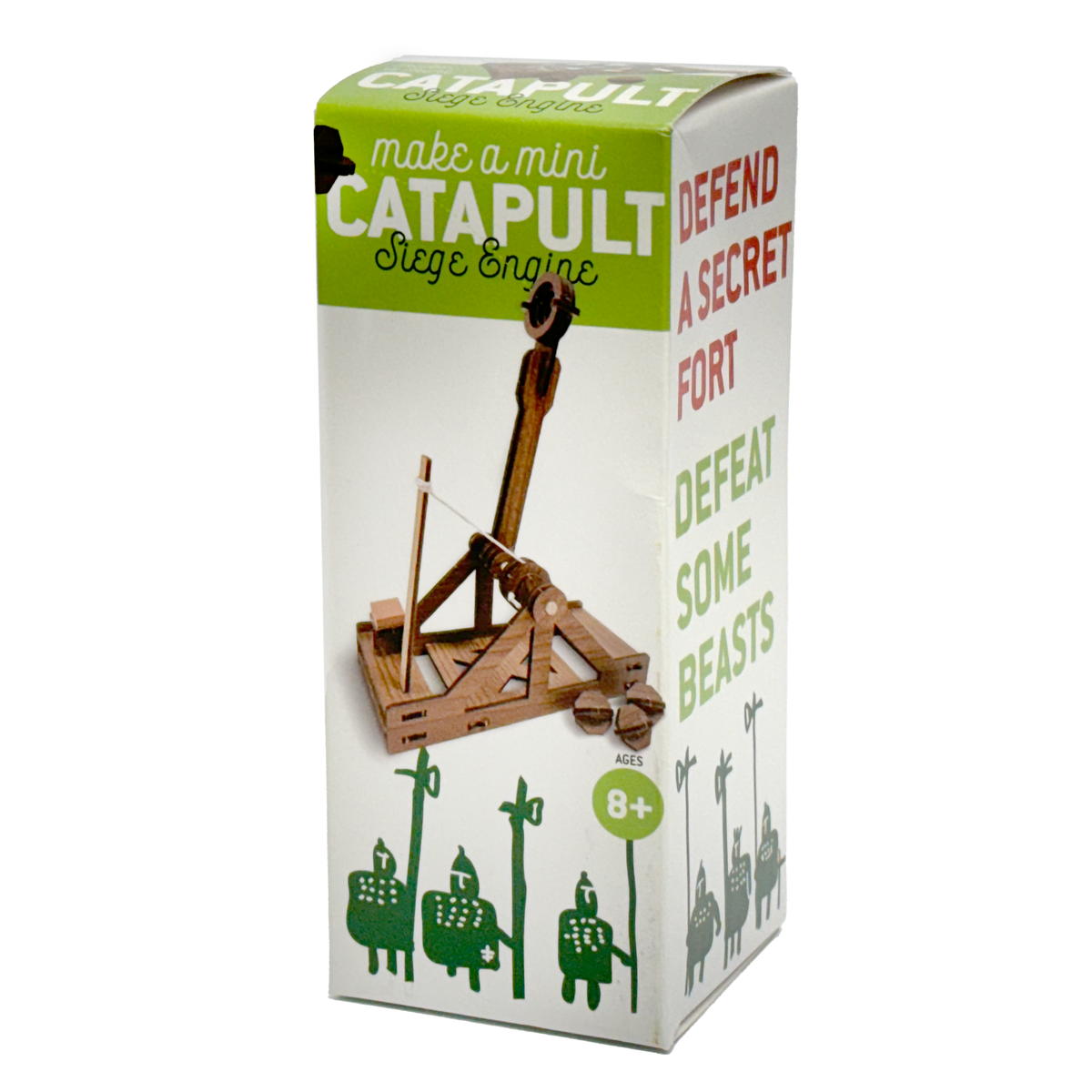 Mini Catapult: Wooden Engineering Model Building Kit
