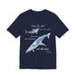 Praise the Lord - Psalm 148:7 with Whale and Shark Adult T-Shirt