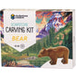 Bear Soapstone Carving Kit - Made in Canada