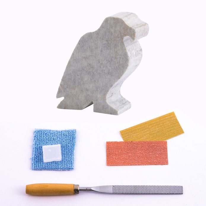 Eagle Soapstone Carving Kit - Made in Canada