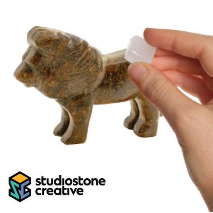 Lion Soapstone Carving Kit - Made in Canada