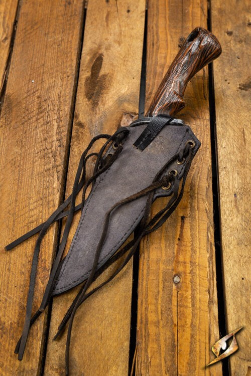 Foam Ranger Throwing Knife with Leather Scabbard