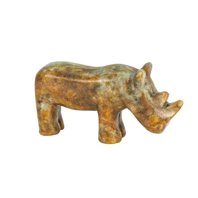 Rhinoceros Soapstone Carving Kit - Made in Canada