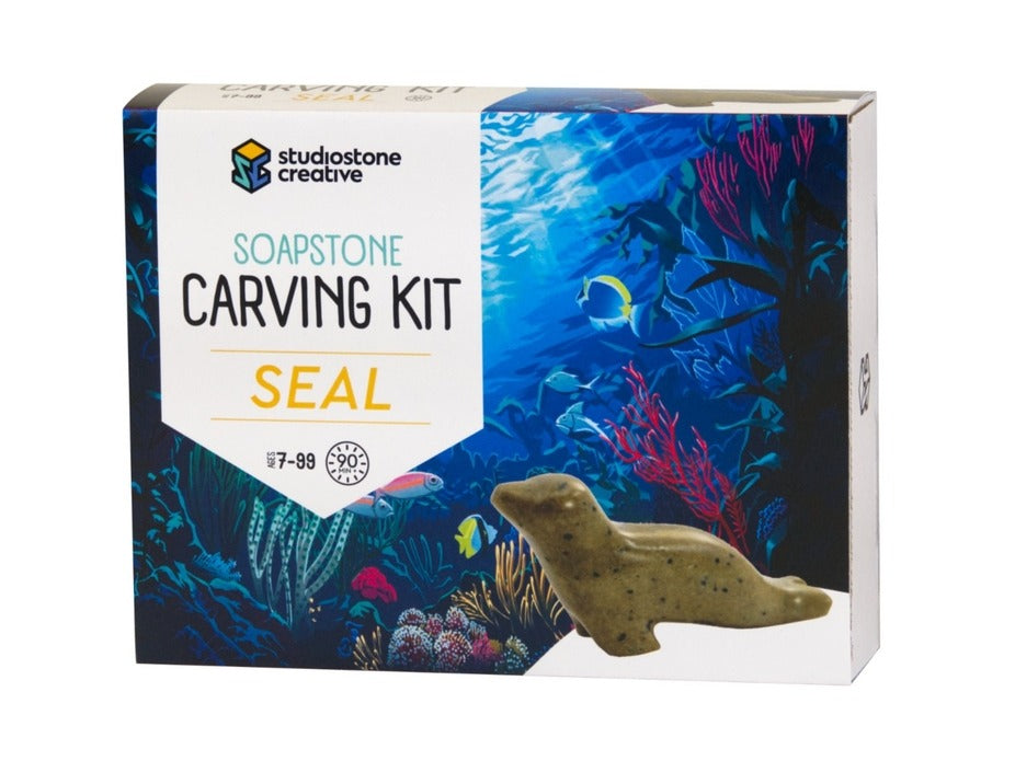 Seal Soapstone Carving Kit - Made in Canada