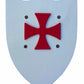 Templar Cross Shield - Large - Historic Style - Made in Spain