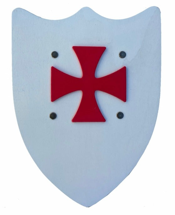 Templar Cross Shield - Large - Historic Style - Made in Spain