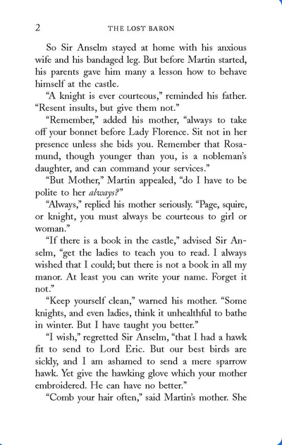 The Lost Baron - 1200's AD, Historical Fiction, Mystery/ Adventure