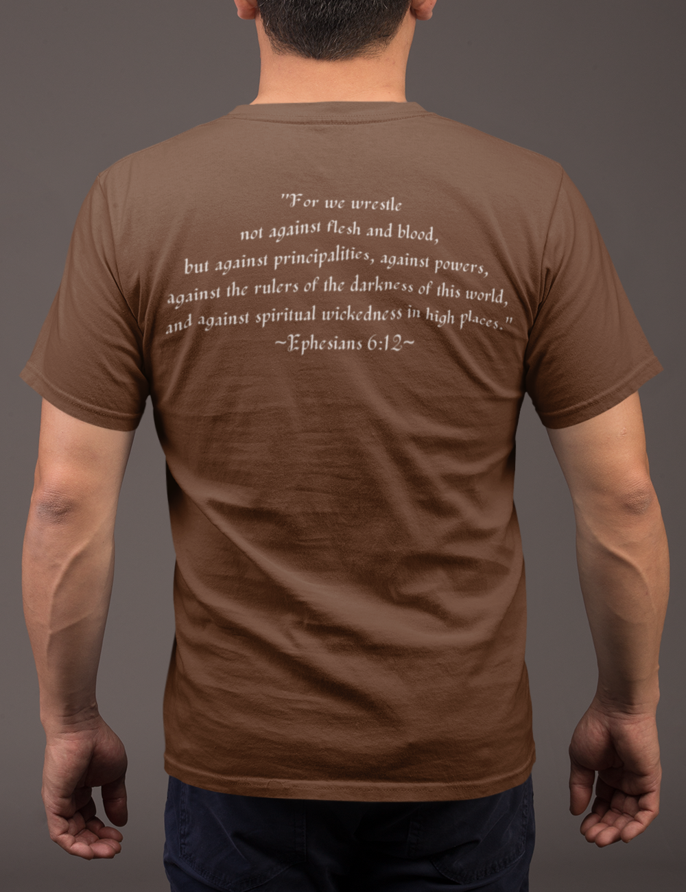 Bend A Bow of Bronze - Psalms 18:34 T-Shirt