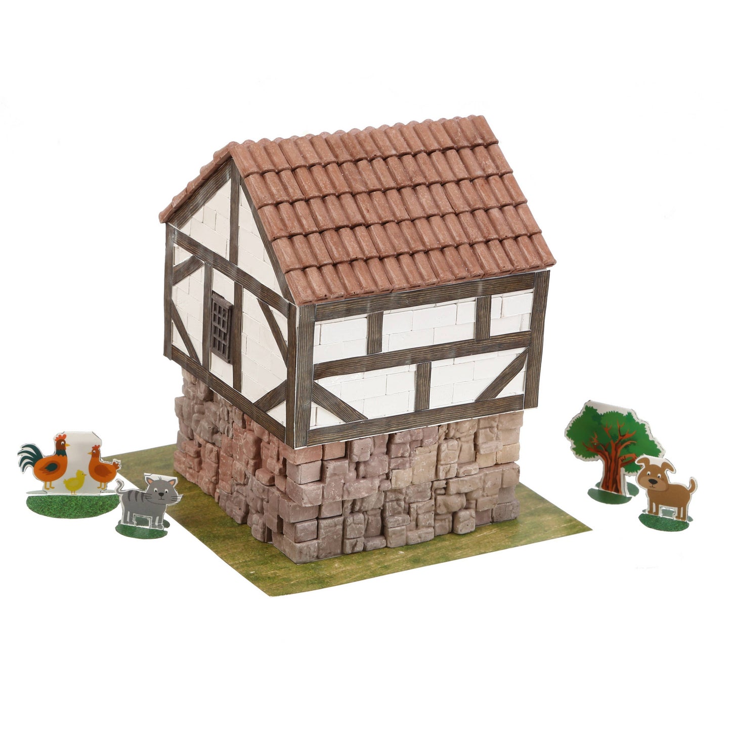 Medieval Farm House - 590 Piece Mini bricks constructor set - Made in Ukraine