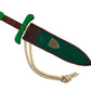 Sword with Sheath - Small, Wooden - Kamelot Blue - Made in Spain
