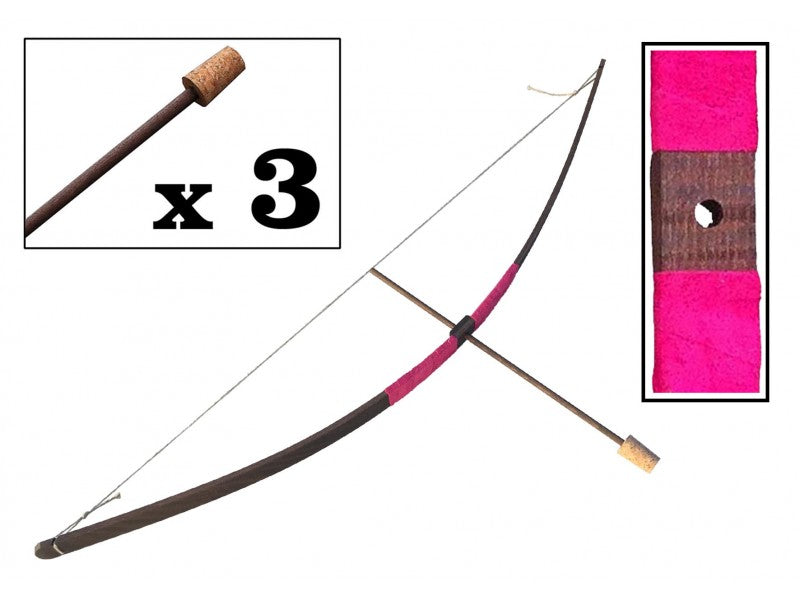 Rustik Style Bow and 3 Arrows - Made in Spain