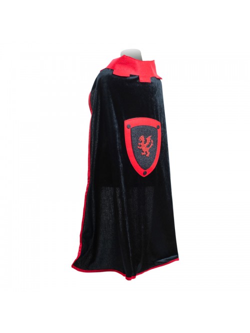 Cape - Kamelot Dragon Black & Red - Made in Spain