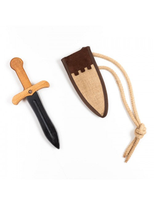 Dagger & Sheath - Wooden Black - Made in Spain