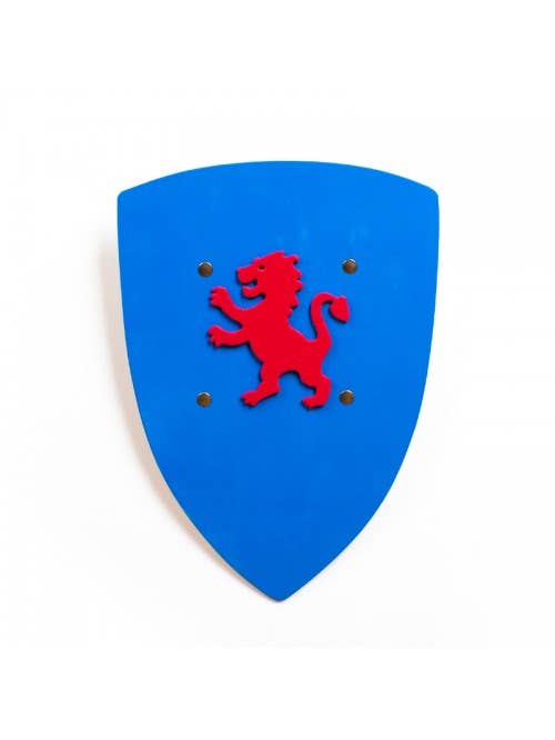 Lion Shield - Small - Kamelot Blue - Made in Spain