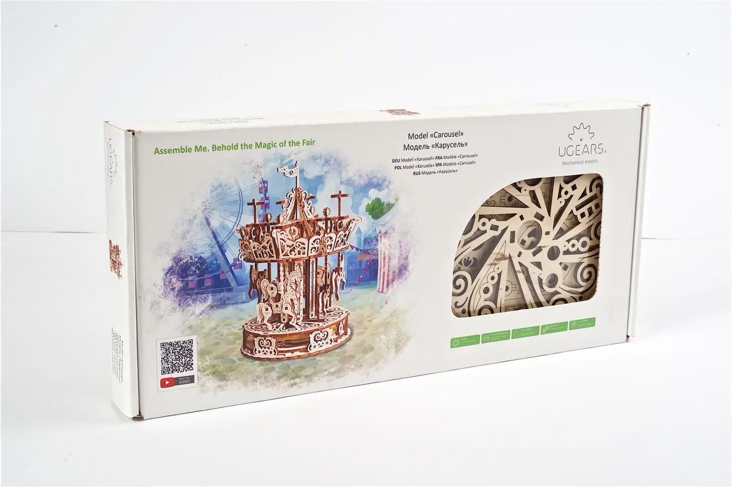 Carousel - Mechanical Model by UGears